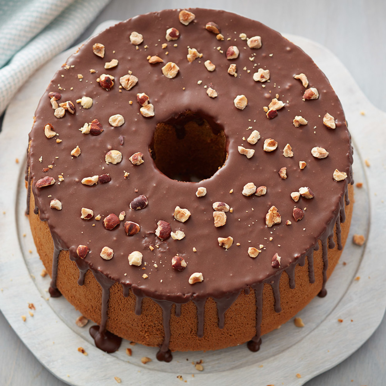 Mocha and hazelnut cake recipe | delicious. magazine