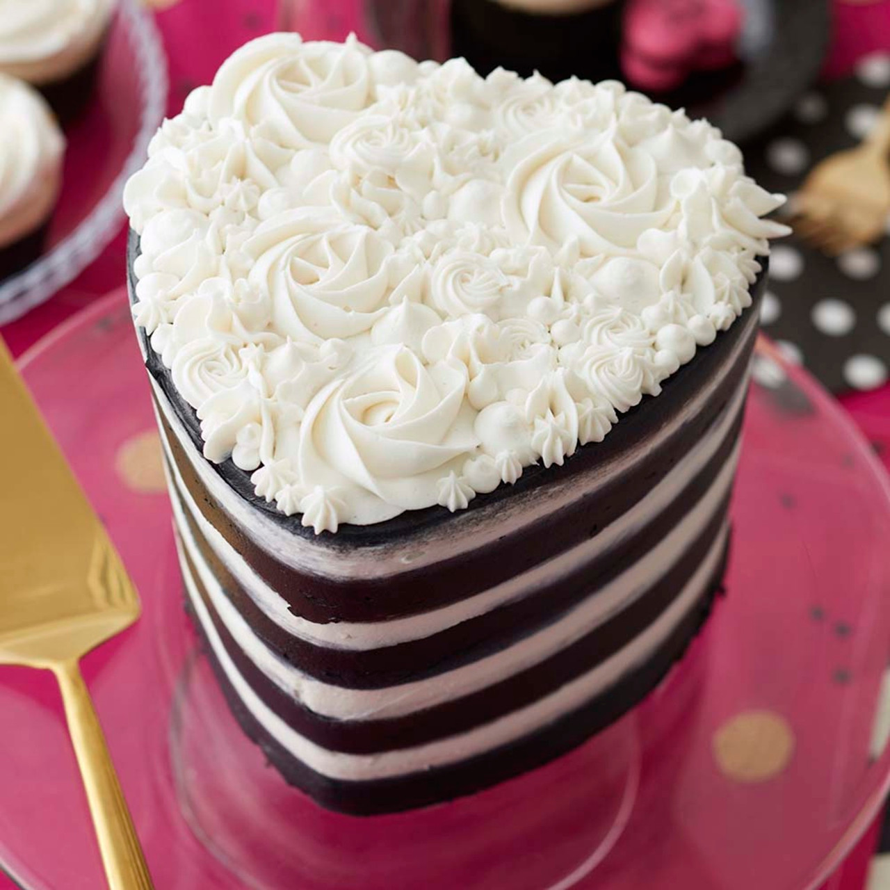 Easy Layers! Heart Cake