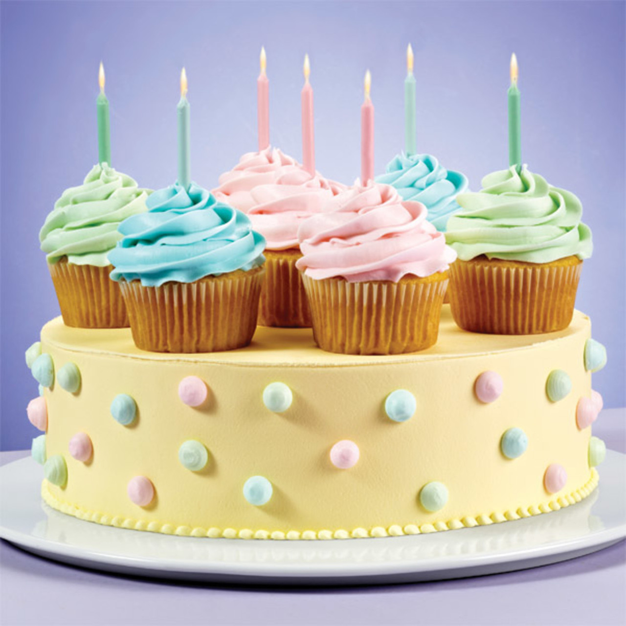 Pretty Party Cupcakes & Cake - Wilton