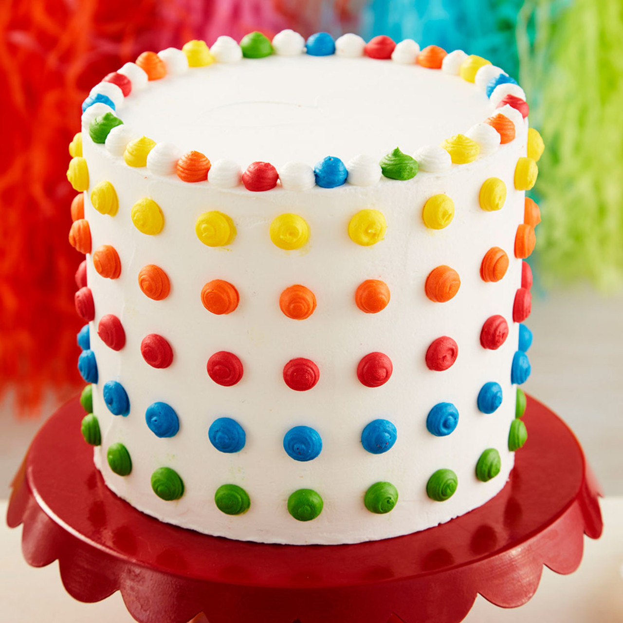 Birthday Polka dot cake