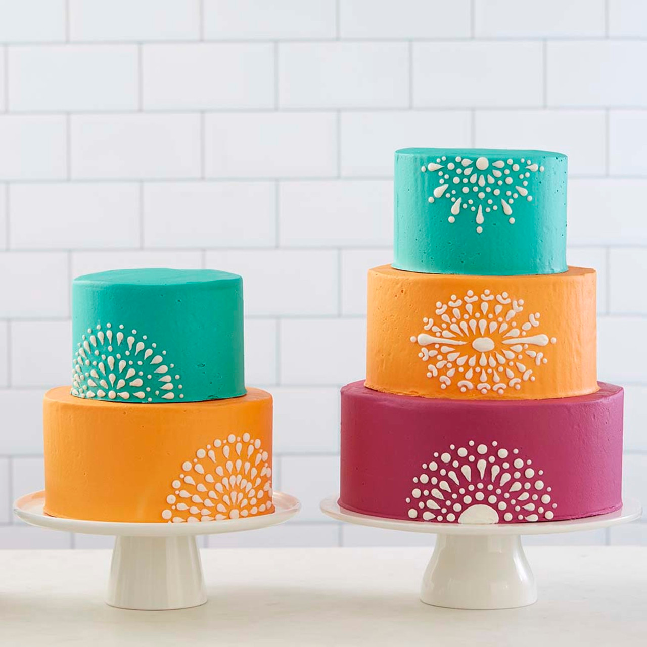 Classic Two Tier Cakes (4-layer) - Dream Maker Bakers