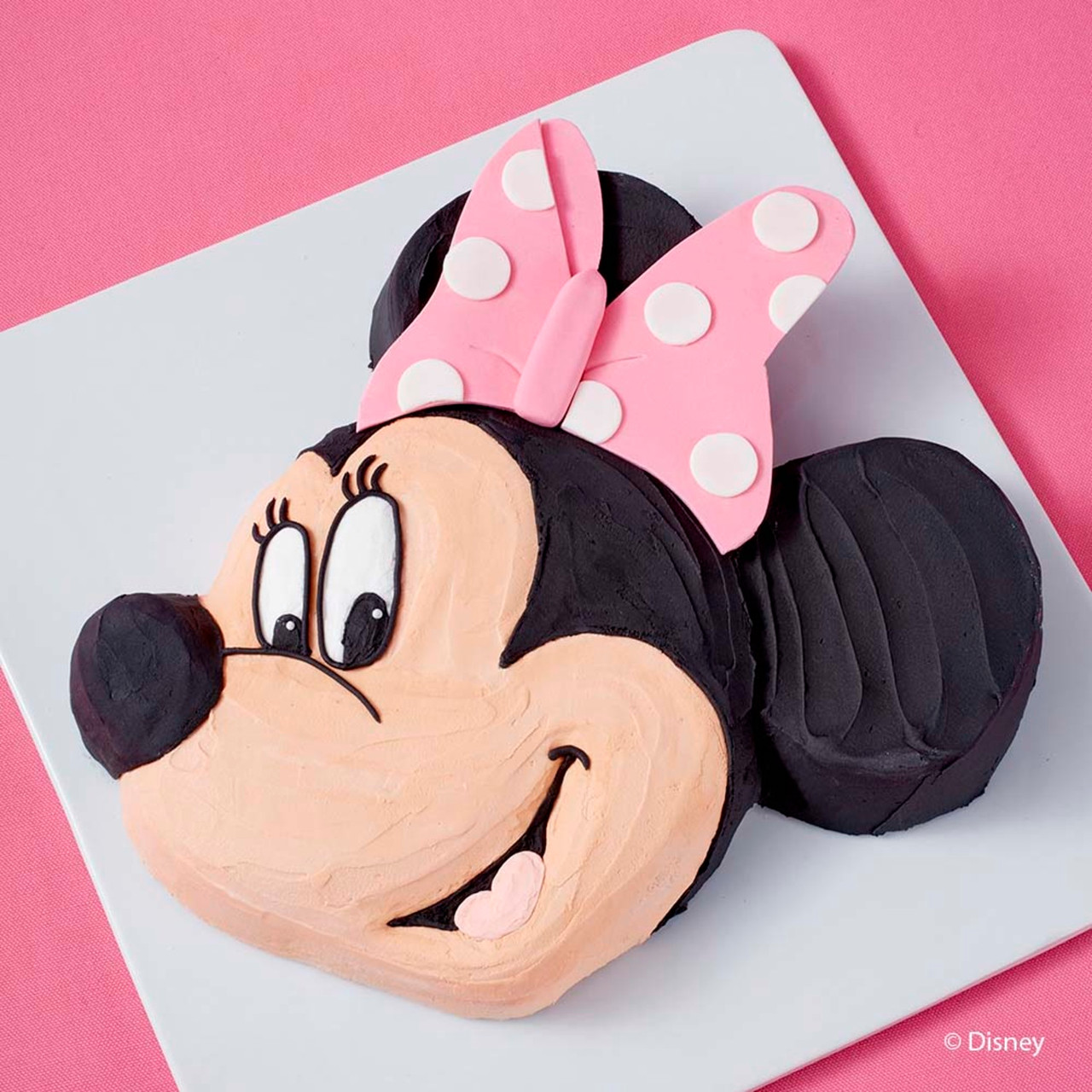 3 Layer Vanilla Mickey Mouse Birthday Cake With Buttercream Frosting &  Fondant - Cabbit Cakes