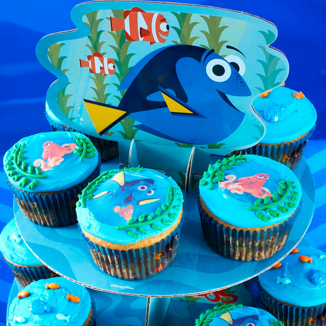 Disney Pixar Finding Nemo Dory Edible Cake Topper Image ABPID09249 – A  Birthday Place