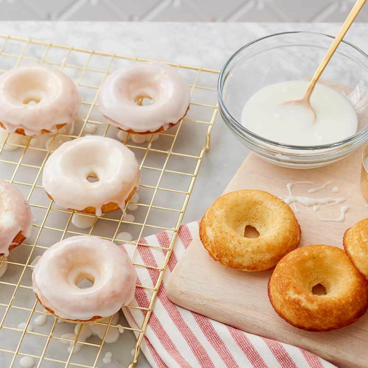 Baked Glazed Doughnuts - Recipes For Holidays