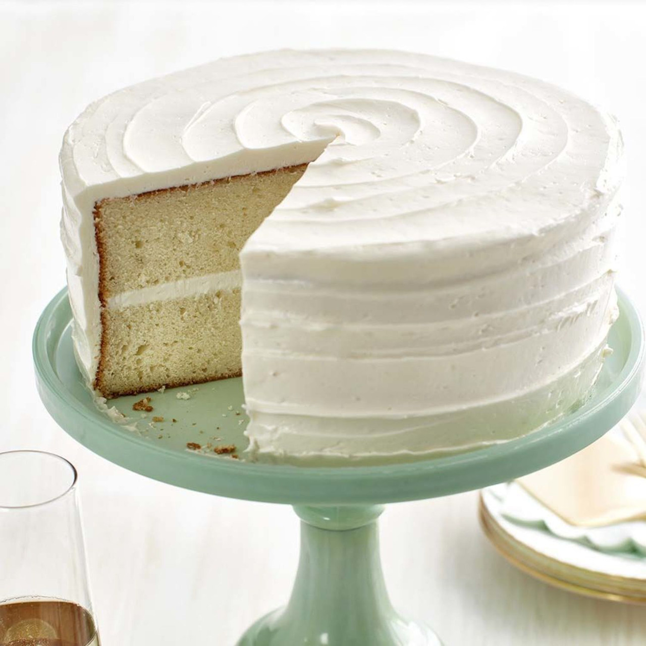 The Best White Cake Recipe - Sugar Spun Run