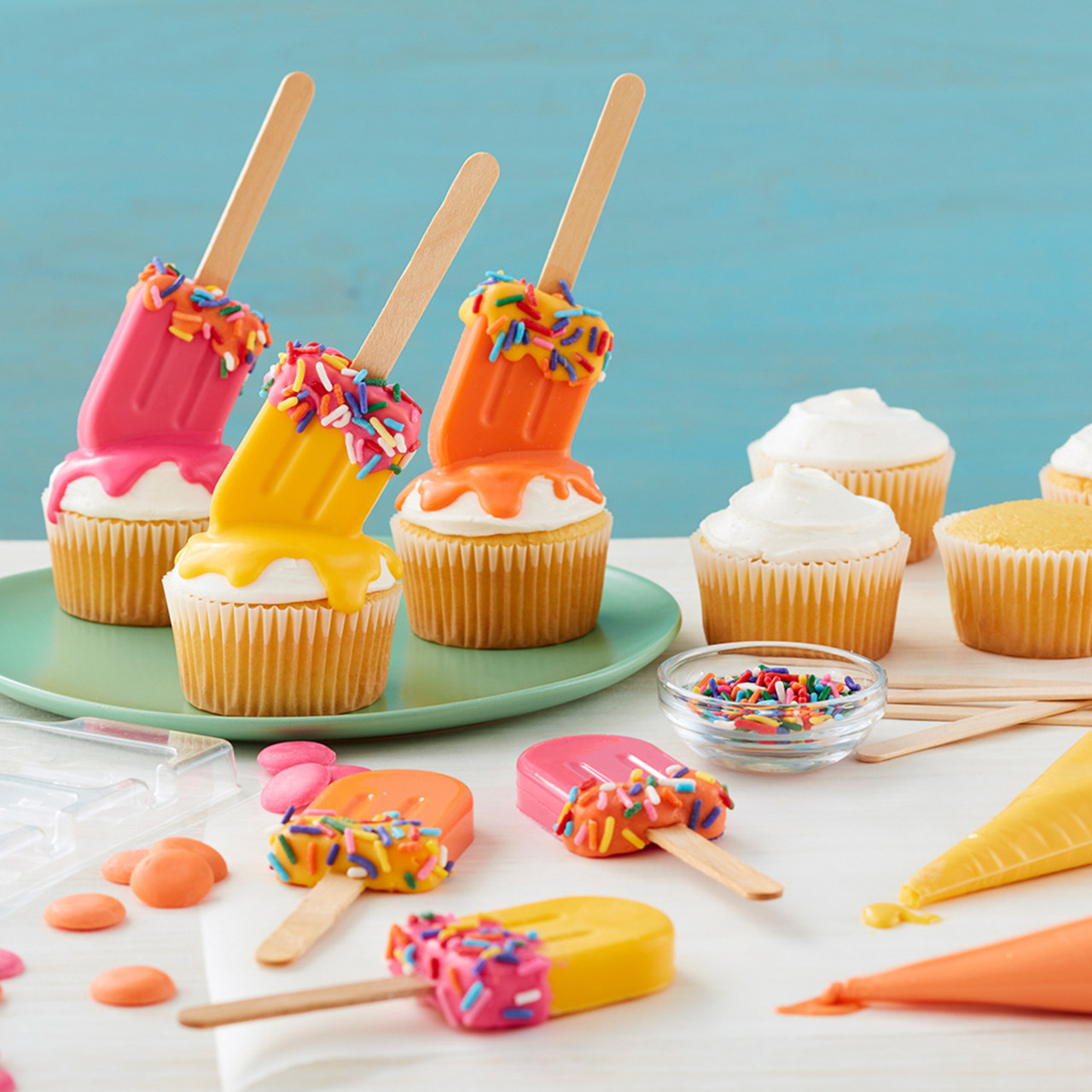 STAMPO CIOCCOLATTINO LOLLIPOP WILTON FORMA 3D CAKE POPS | Arcobaleno Party