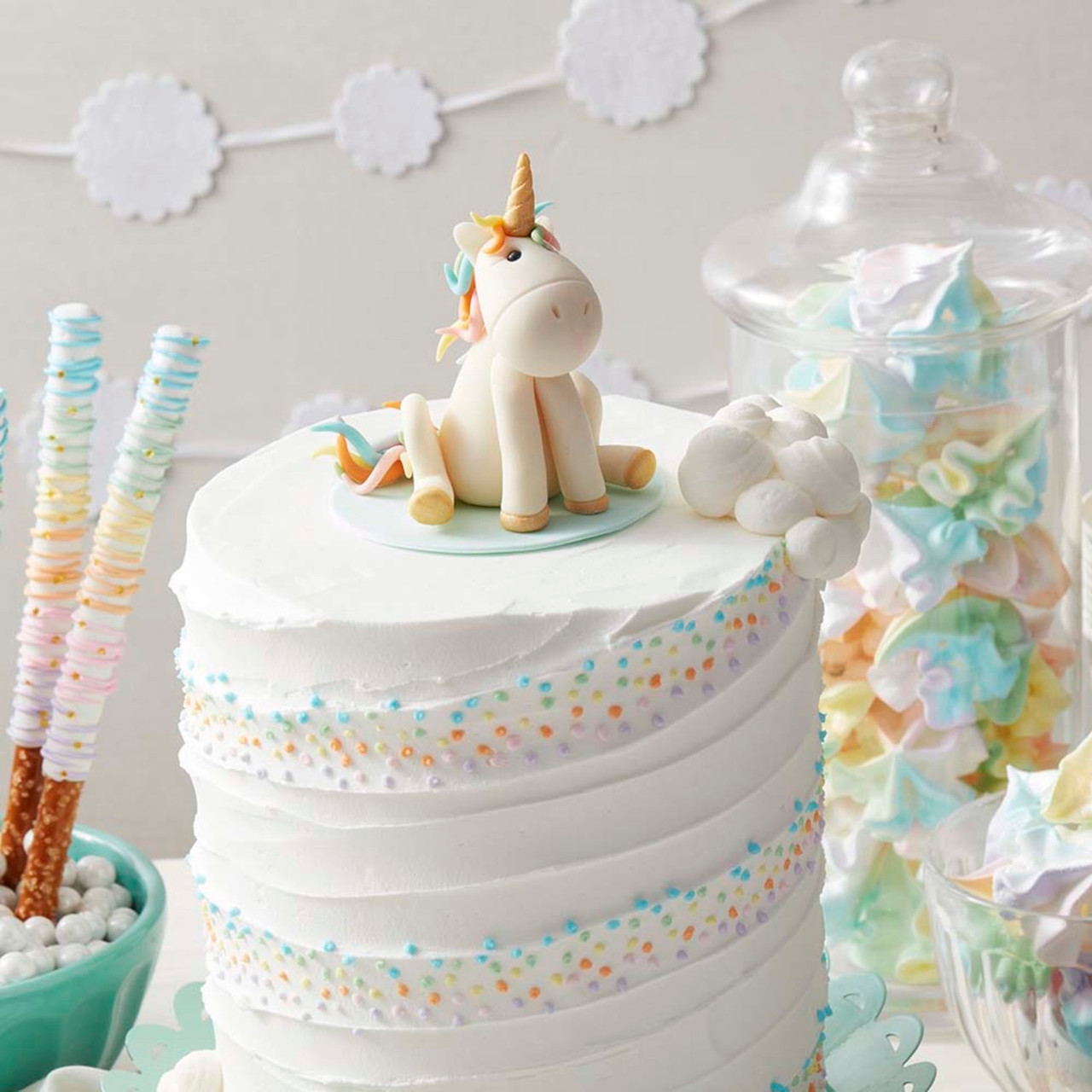 Amazon.com: 29 PCS Unicorn Cake Topper, Unicorn Rainbow Cake Decorations  with Rainbow Stars Unicorn Balls Happy Birthday Cake Decorations for Boys  Girls Kids Birthday Party Baby Shower Supplies (Star) : Grocery &