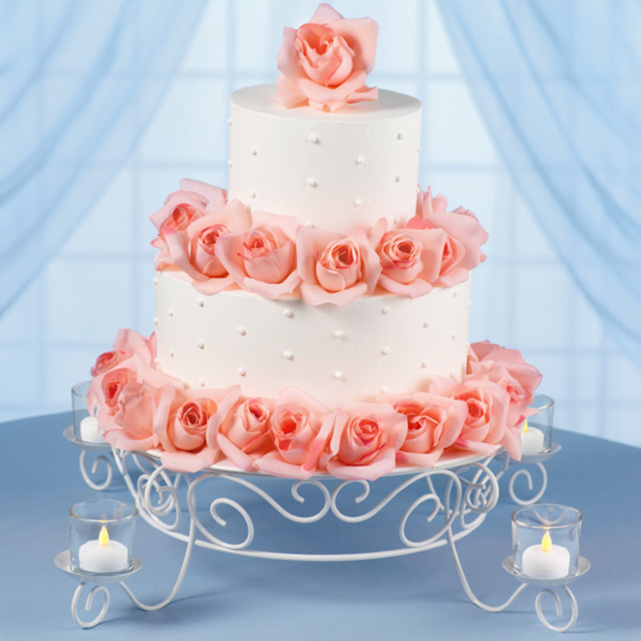 Wilton Wedding Cake Stands Classy White Butter Cake Wilton