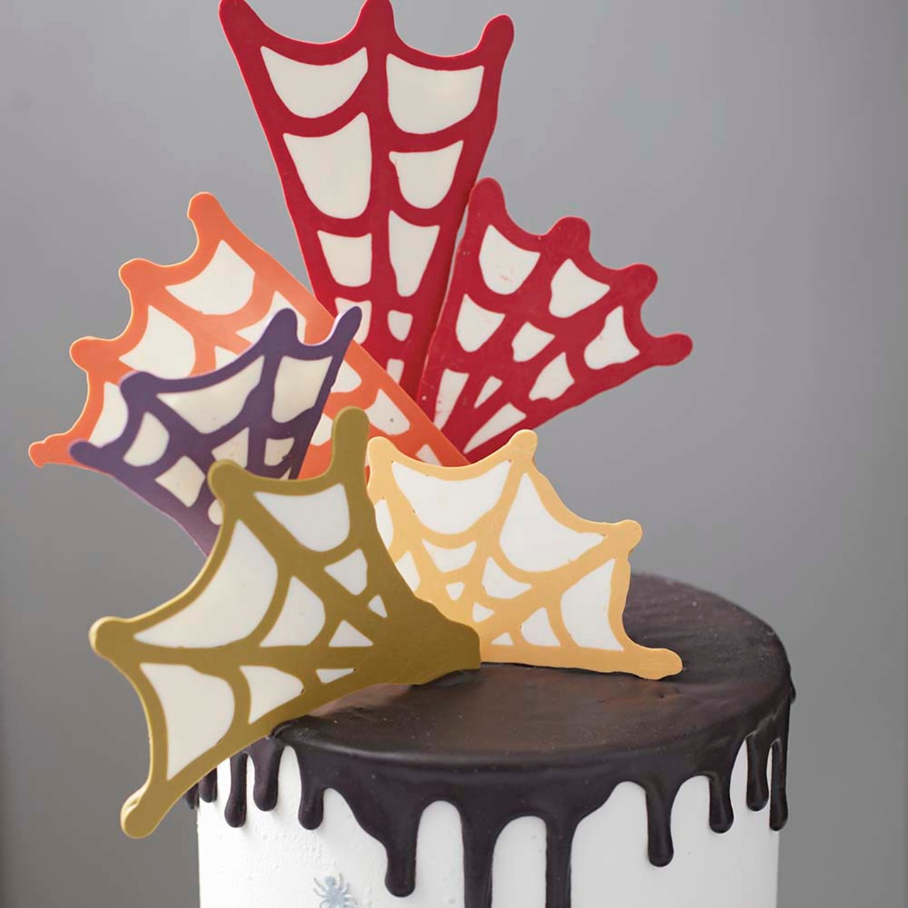 Spider Web Halloween Cake - Recipes by Carina