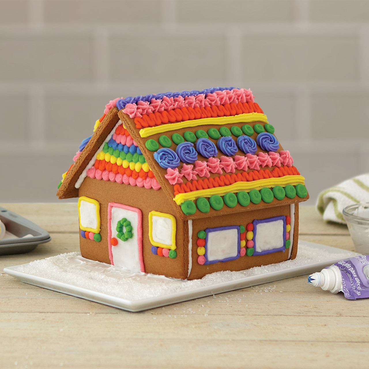 Wilton Ready to Build - Gingerbread House Kit - Petite