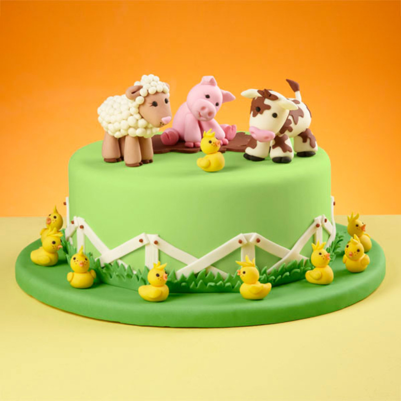 Farm Animals Cake