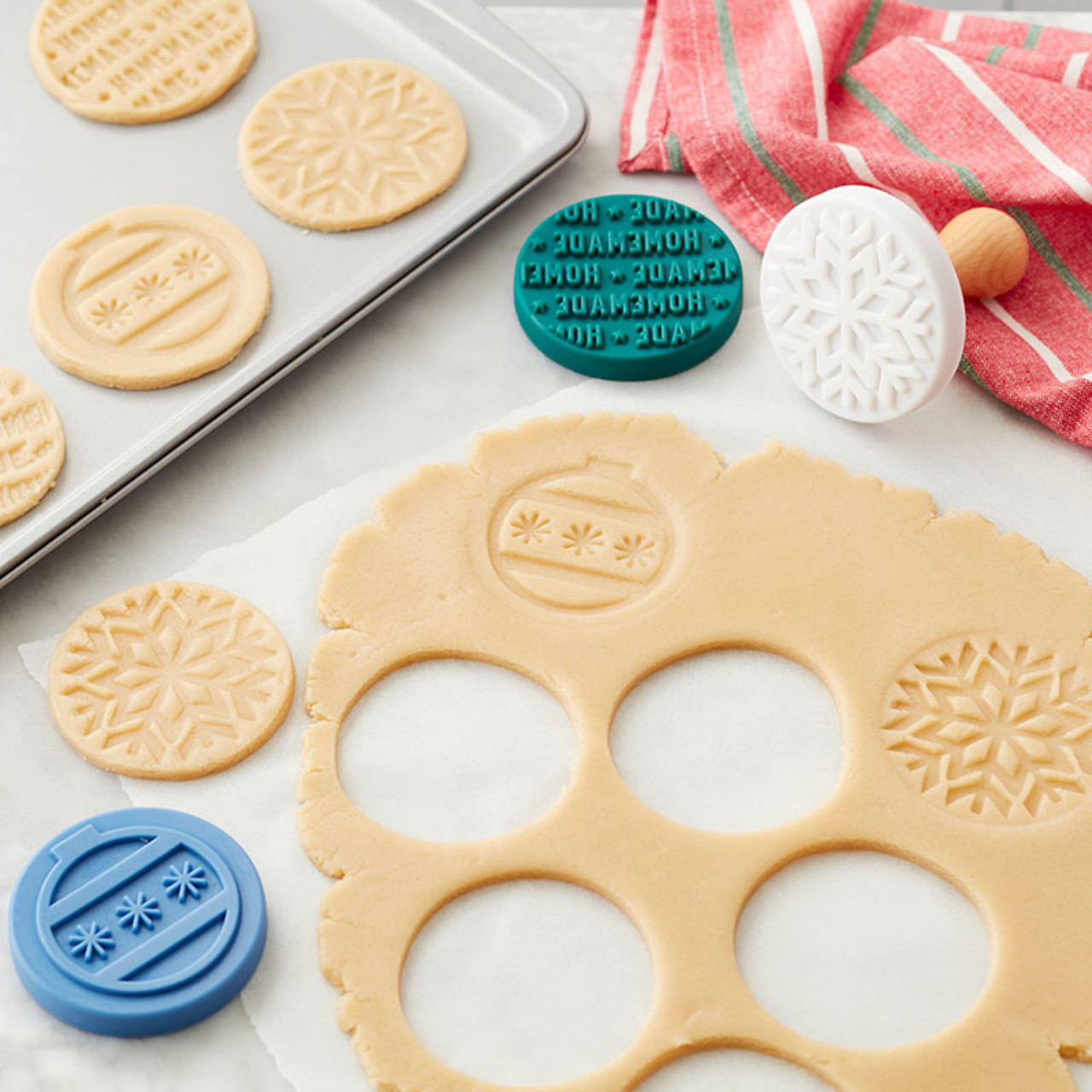 Letter-Stamped Butter Cookies Recipe: How to Make It