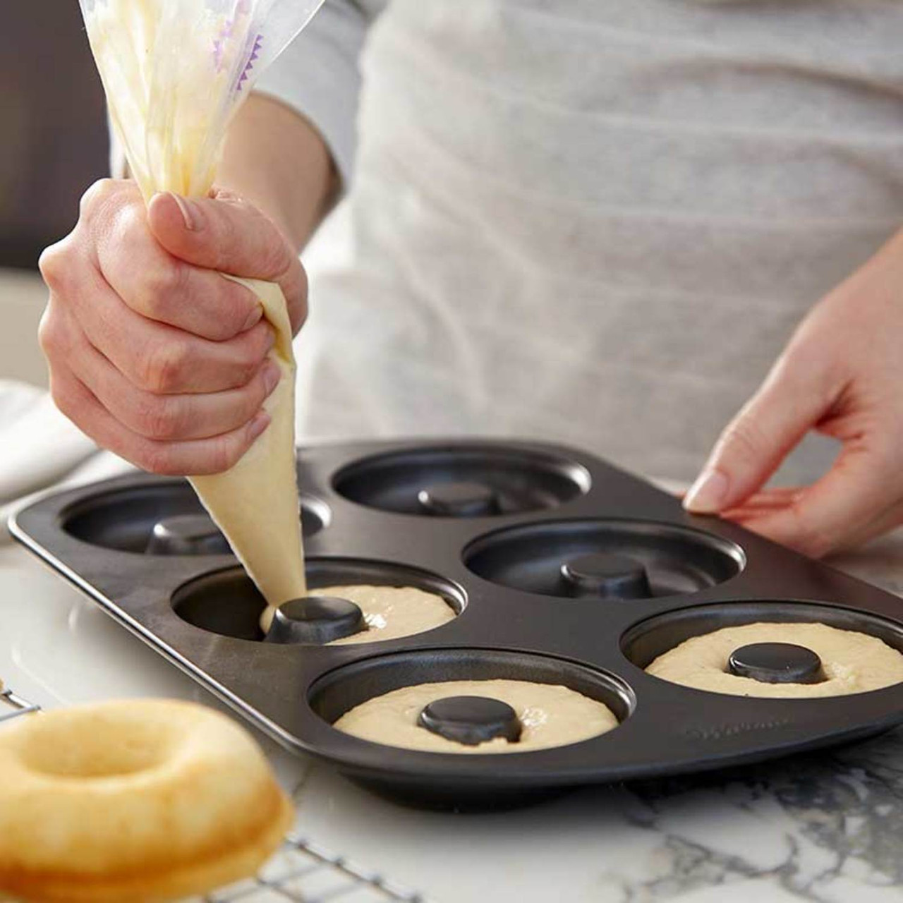 Glorious Cakes - Perfect Homemade Doughnuts Ingredients : 200g Cake Flour  125g White Sugar 2 Tsp Baking Powder 1/2 Tsp Salt 1/2 Cup Milk 50g Melted  Butter 1/2 Tsp Vanilla Essence 1