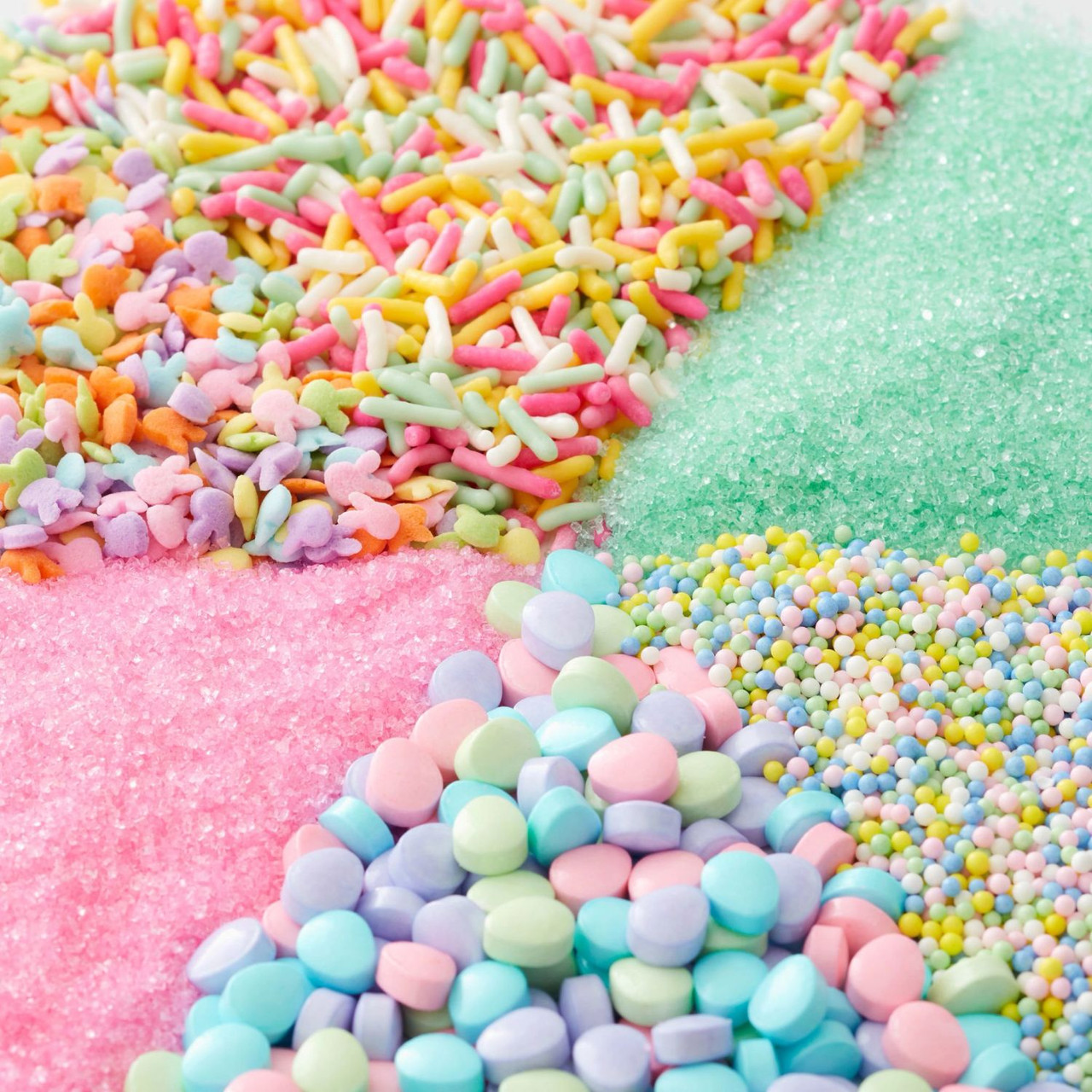 Mountain Blossoms Sprinkle Mix, Pastel and Bright Sprinkles With