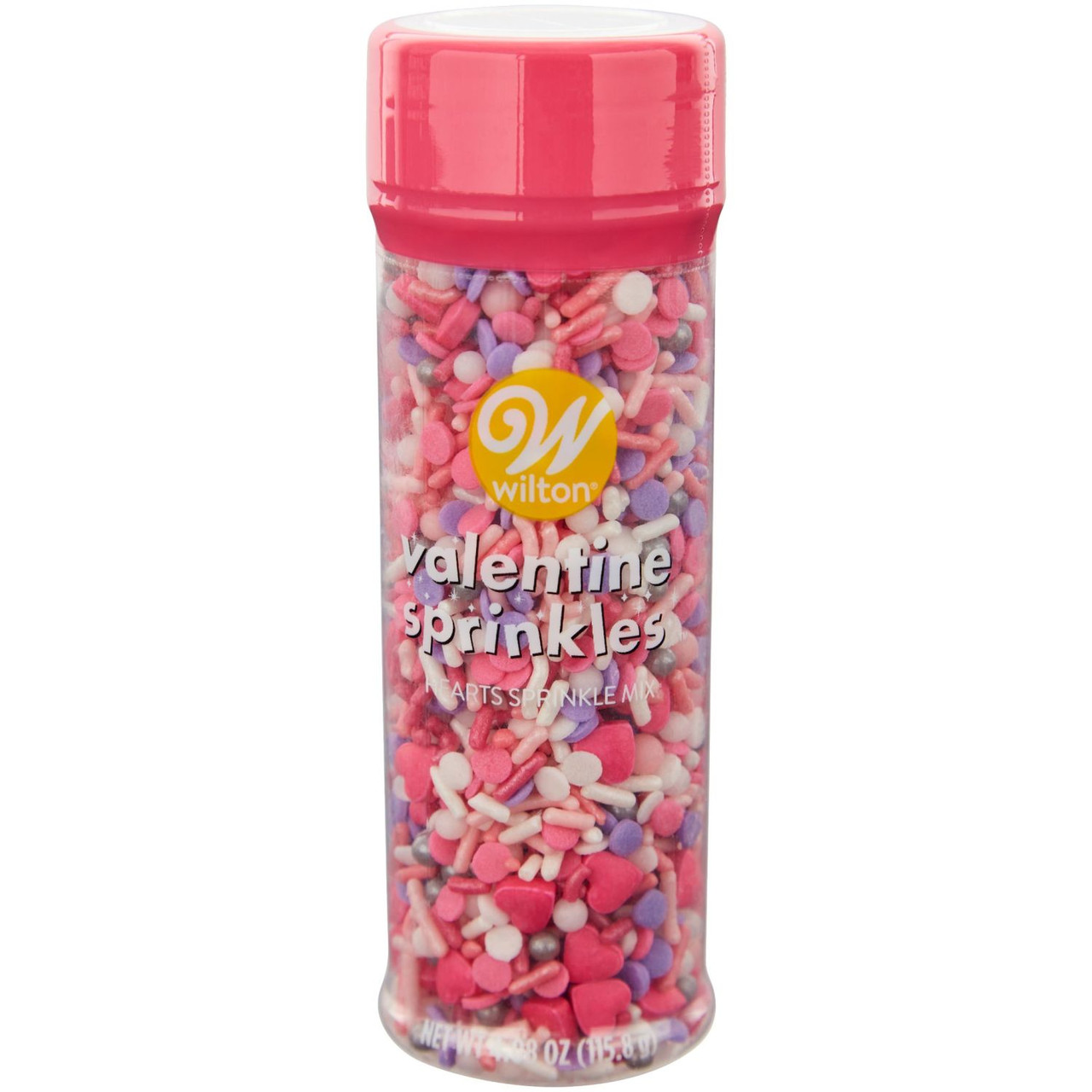 Purple and Pink Hearts Valentine's Day Sprinkle Mix, 4.08 oz.