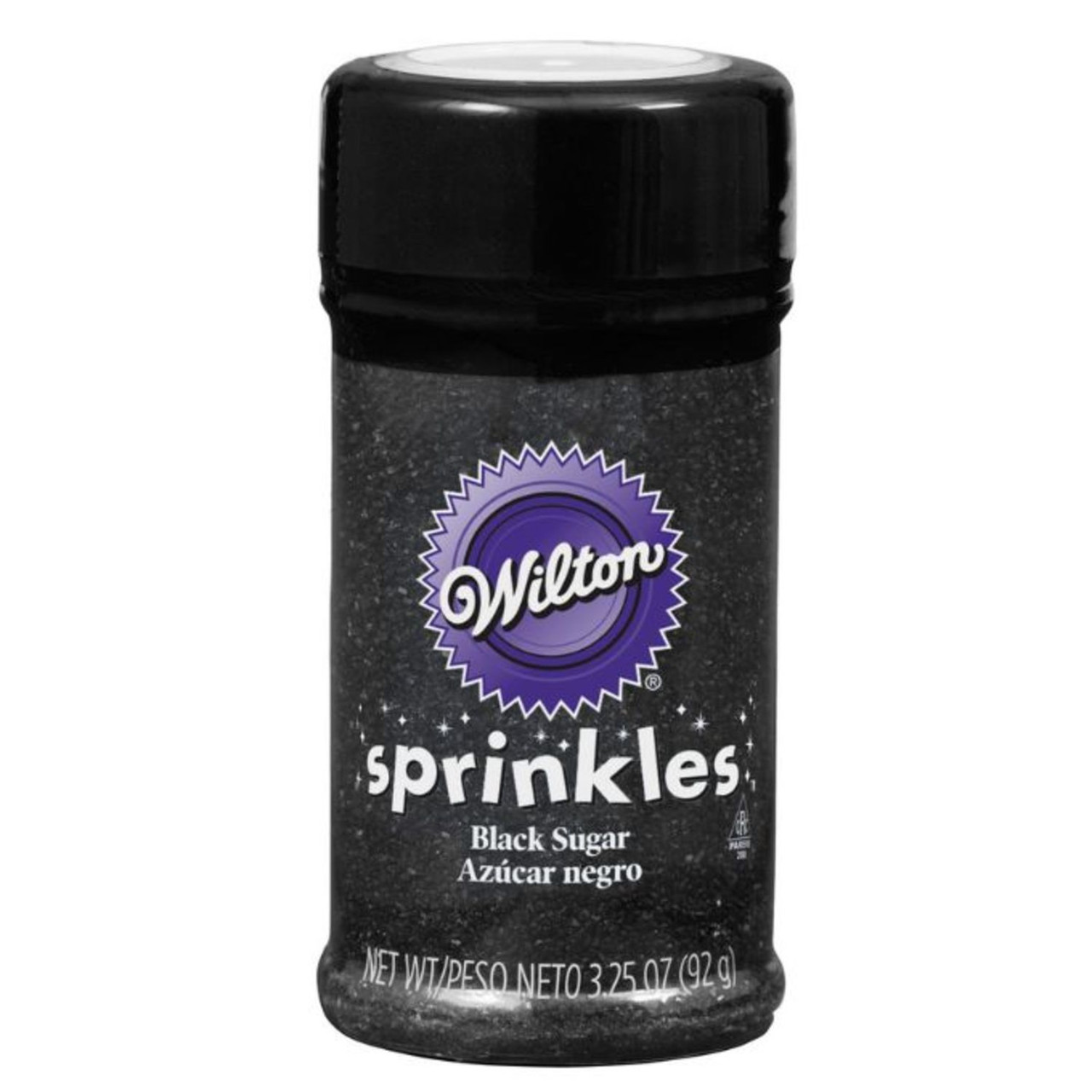 Black Sanding Sugar Sprinkles, 3.25 oz. - Wilton