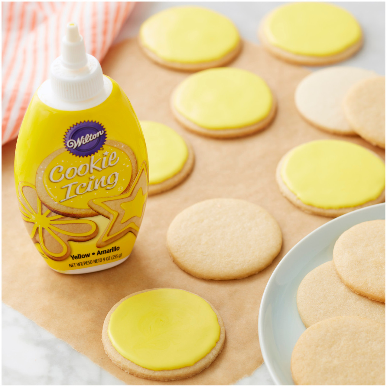 Wilton White Cookie Icing, 9 oz.