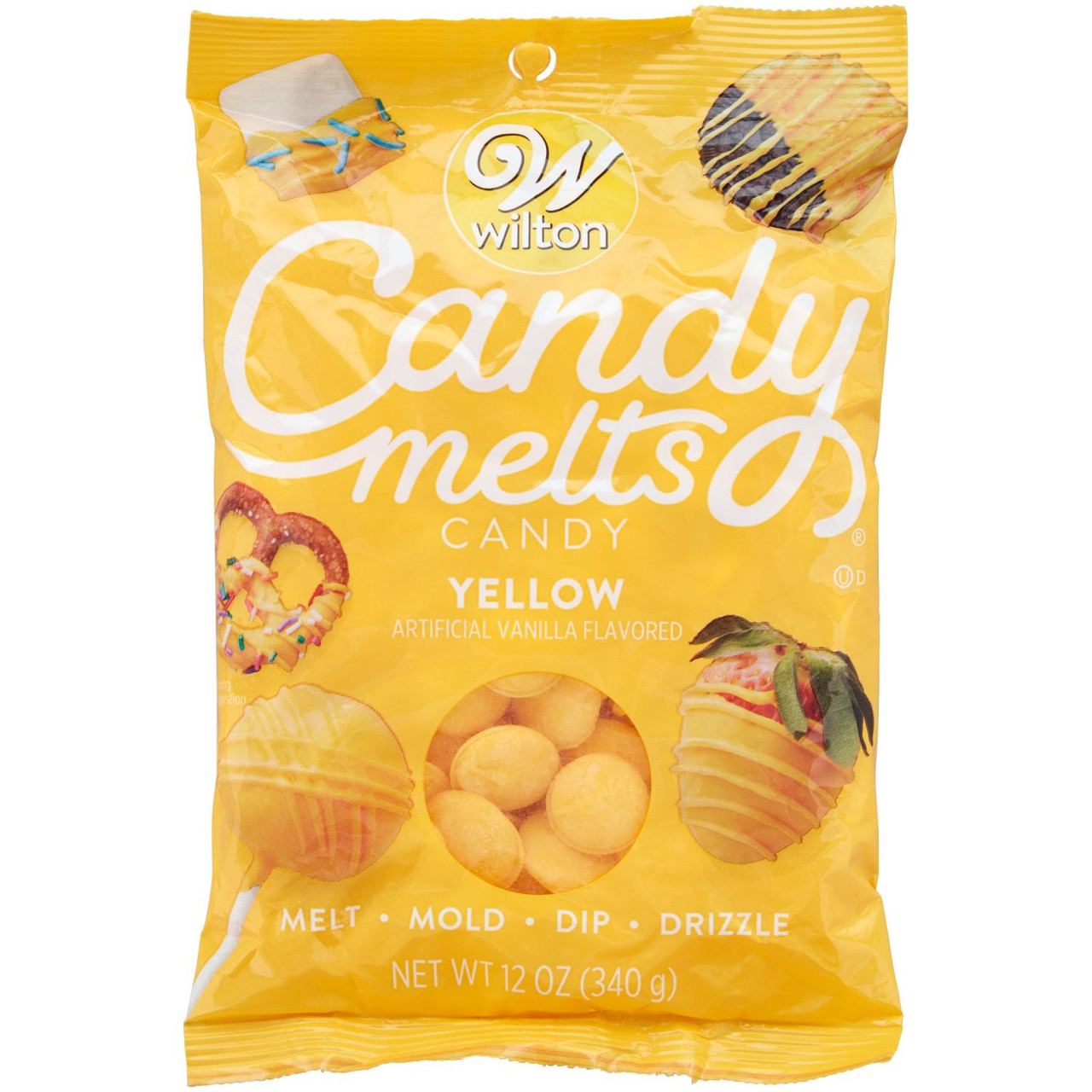 Wilton Yellow Candy Melts, 12 oz