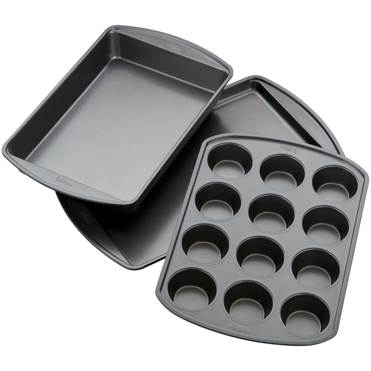 Wilton Perfect Results Nonstick 12-Cup Muffin Pan