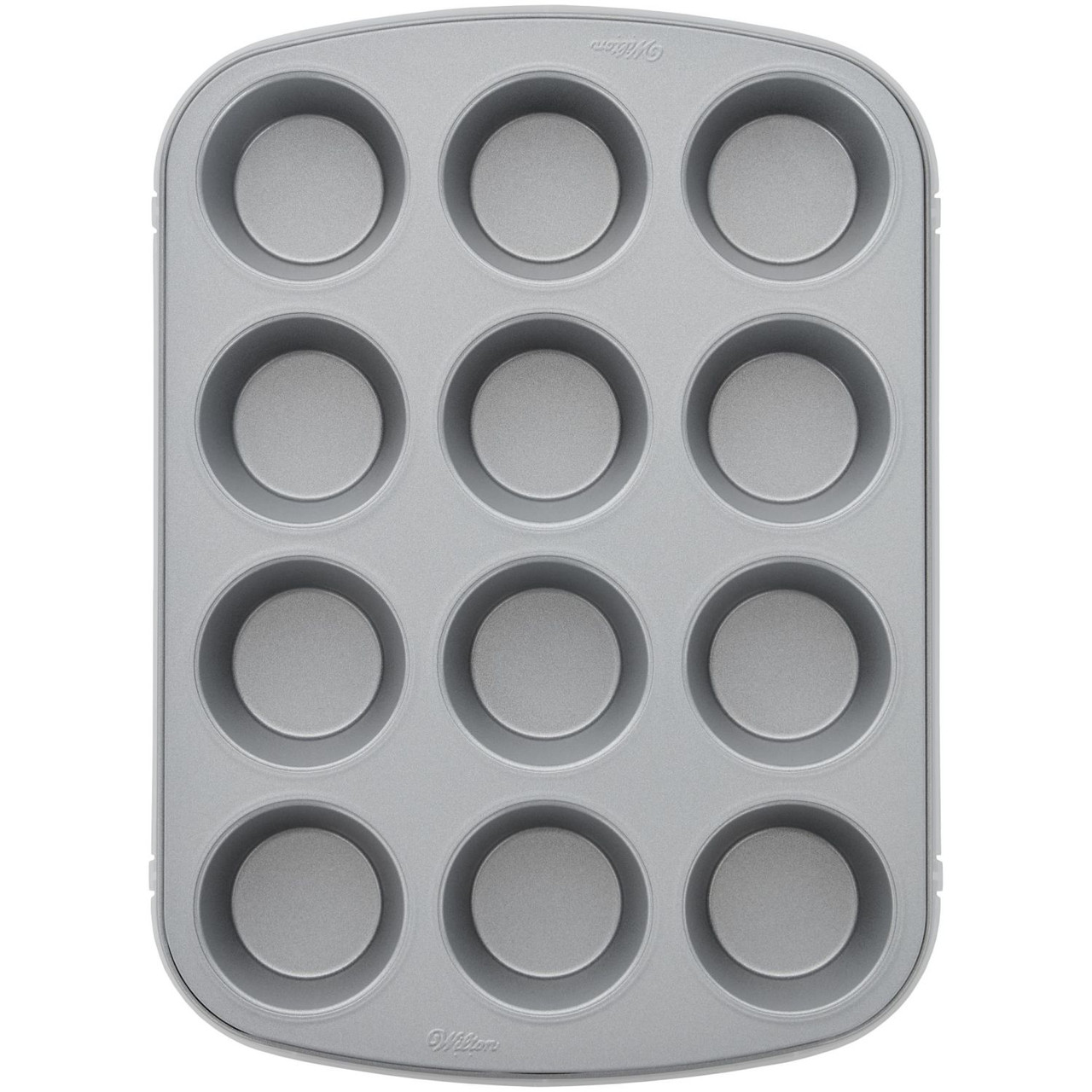 Wilton Bake It Better Non-Stick Muffin Pan, Steel, 12-Cup 