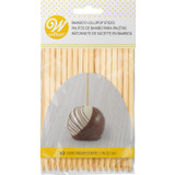 5-Inch Bamboo Lollipop Sticks, 30-Count