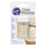 White Cake Sparkles Edible Glitter, 0.25 oz.