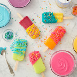 Candy-Dipped Ice Pops
