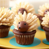 Mini Hedgehog Cupcakes