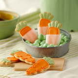 Cute Roll-Out Carrot Cookies