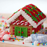 North Pole Cottage Gingerbread House
