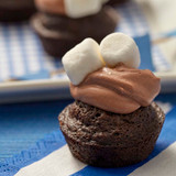 Mini Hot Chocolate Brownies