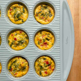 Spinach and White Cheddar Egg Bites