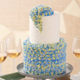 Elegant Hydrangea Cake