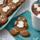 Sparkly Snowflake Gingerbread Friends