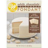 White Chocolate-Flavored Premade Fondant for Cake Decorating, 24 oz.
