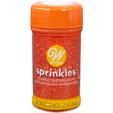 Orange Sanding Sugar Sprinkles, 3.25 oz.