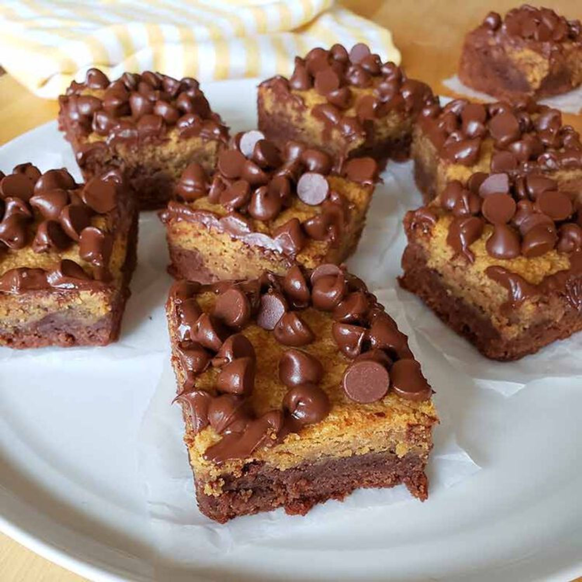 Homemade Peanut Butter Brownies Wilton