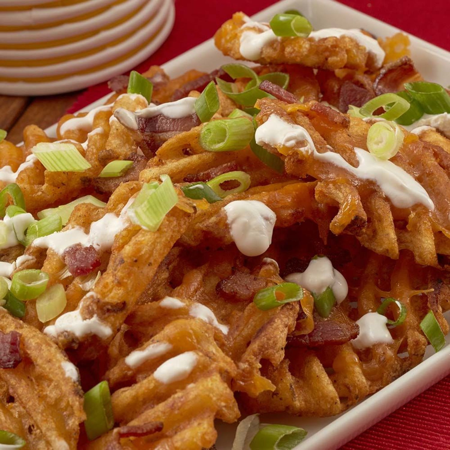Loaded Waffle Fries Wilton