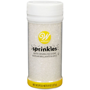 White Sparkling Sugar, 8 oz.