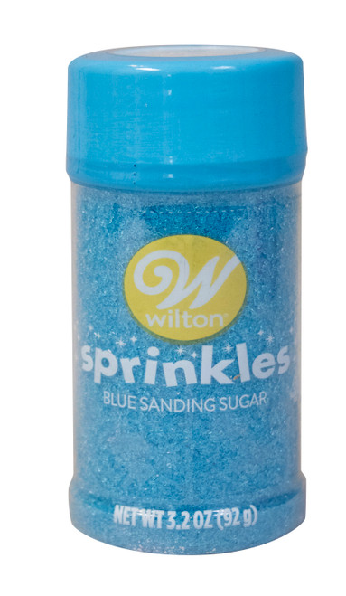 Blue Sanding Sugar, 3.2oz. - Wilton