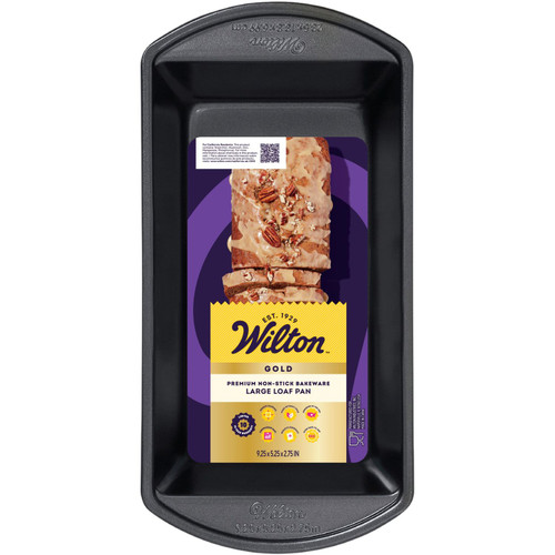 Gold Non-Stick Bakeware Large Loaf Pan, 9.25x5.25 Inch - Wilton
