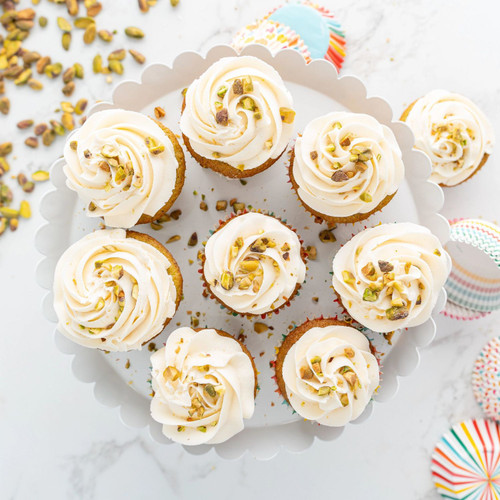 Wilton-Fab Everyday-Pistachio Cupcakes-White Chocolate Buttercream-03.jpg|1