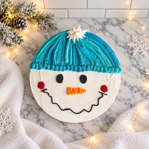 Wilton-AI ENHANCED CONTENT-Sweet Studio-Frosting the Snowman-Cookie Cake-Square-Hero.jpg|1