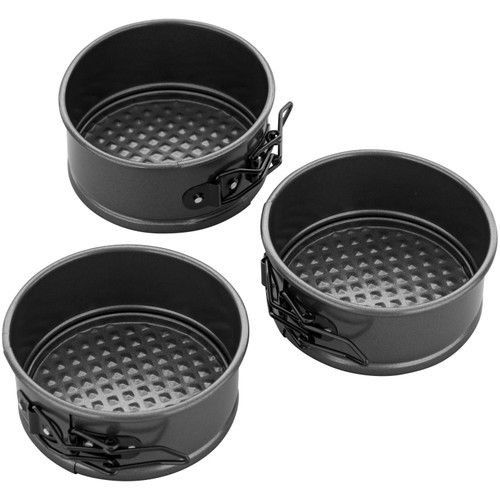 4Inch Mini Springform Pan Set, 3Piece Set Wilton