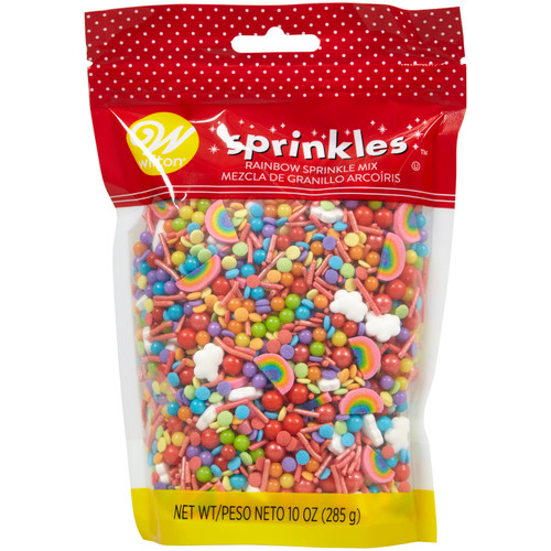 Rainbow Sprinkles Mix, 10 oz.