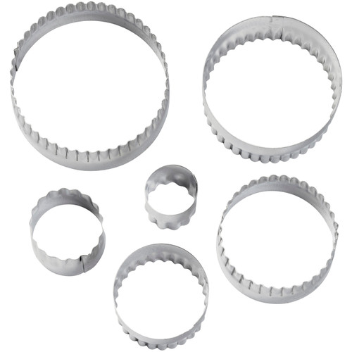 Double-Sided Round Cut-Outs Set, 6-Piece