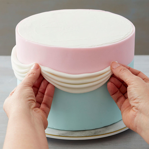 How to Make Fondant Ruching