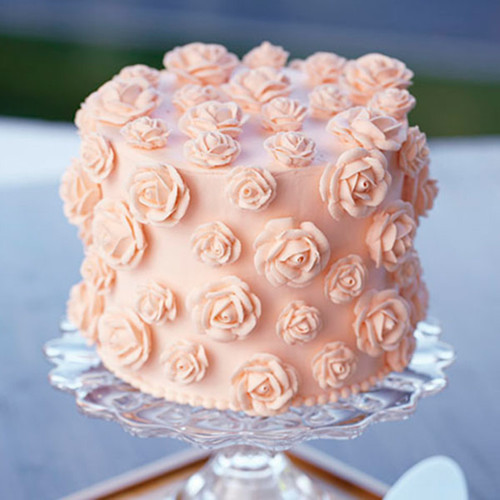 Just Peachy Rose Cake