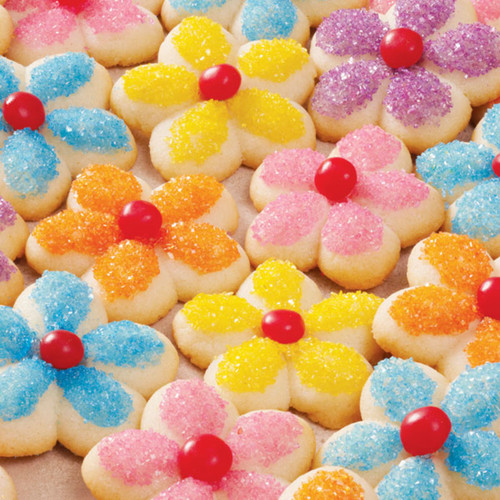 Springtime Spritz Cookies