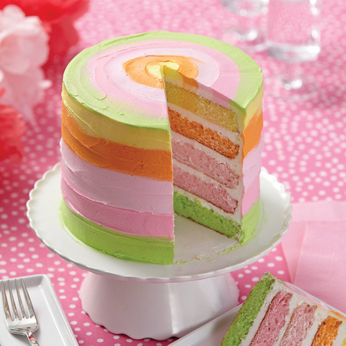 Summer Citrus 5-Layer Cake